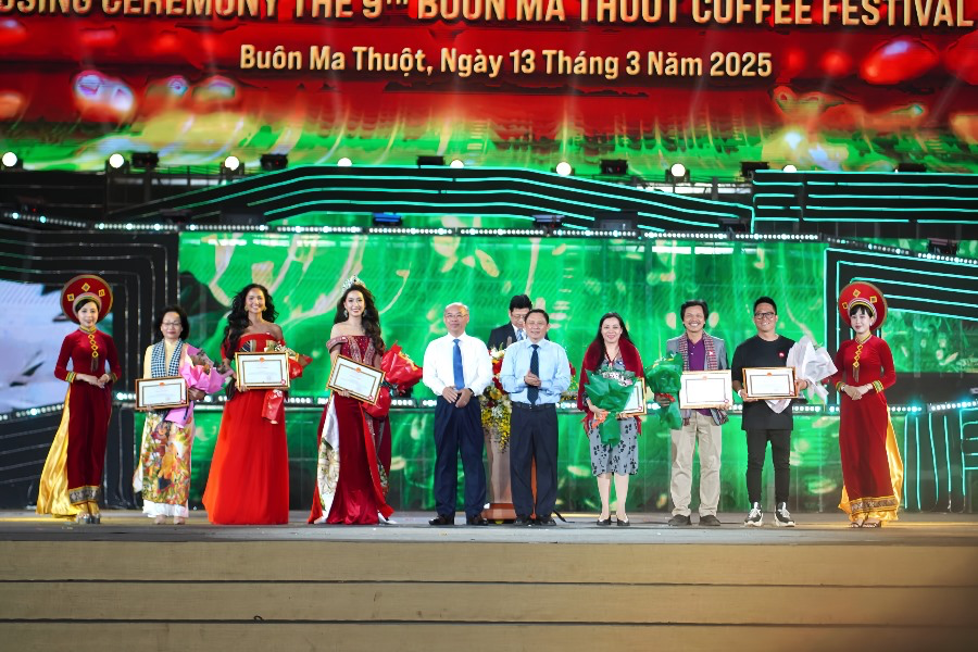 Bế mạc Lễ hội Cà phê Buôn Ma Thuột lần thứ 9 năm 2025 